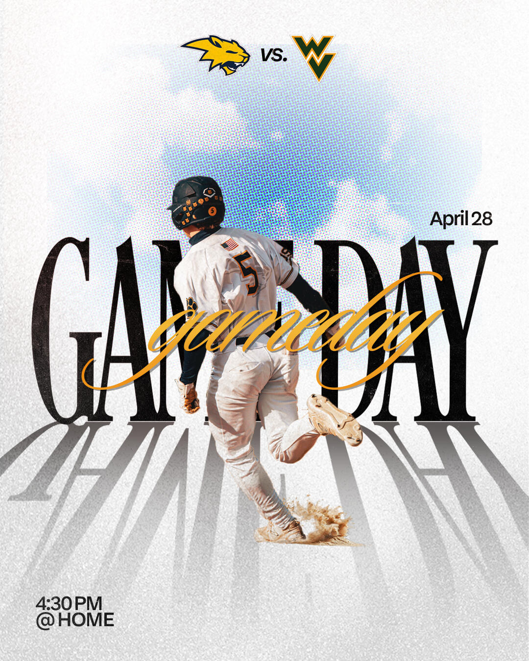 Baseball Gameday Instagram Post GRAPHIC DESIGN • 2026