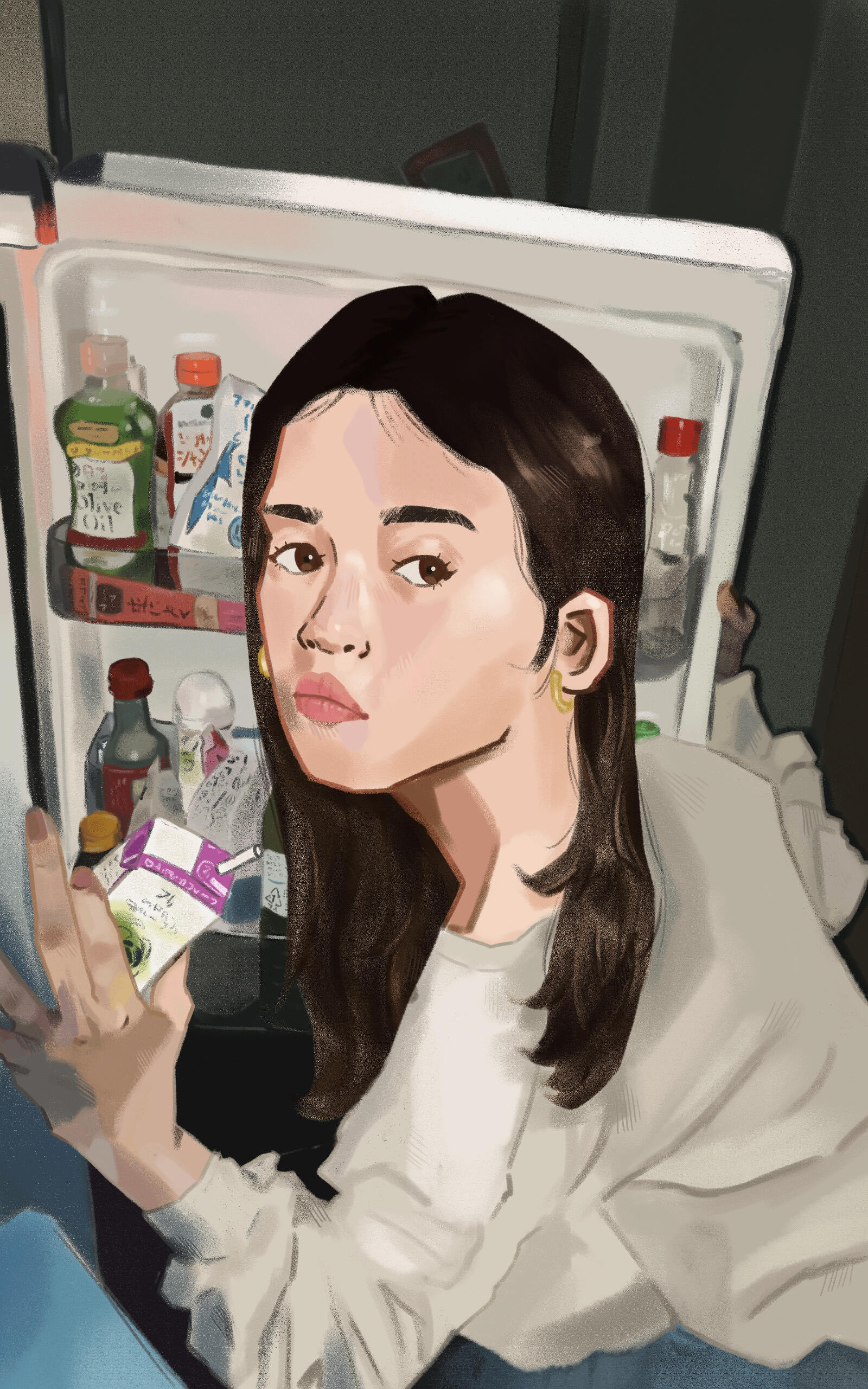 "Midnight Beverage", Scholastic Honorable Mention • 2024